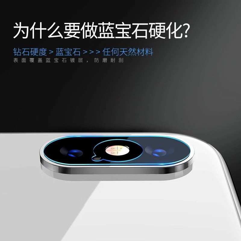 ฟิล์มเลนส์กล้อง iPhone X ฟิล์มกระจก เลนส์กล้อง ปกป้องกล้องถ่ายรูป Camera Lens Tempered Glass สินค้าใหม่ ราคา ถูกที่สุด ดีลบีเคเค แกลเลอรีภาพที่ 2