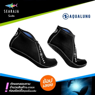 ถุงเท้าดำน้ำ Aqualung Ergo Neoprene Low Socks 3mm