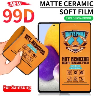 PMMA เต็มจอ ฟิล์มเซรามิคแบบด้าน Samsung Galaxy Note 10 Lite S20 FE A72 A52 A42 A32 A11 A12 A20s A30s A50s A21s A01 A11 A31 A51 A71 A30 A50 M31