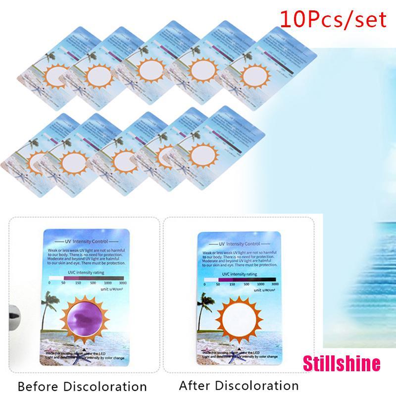 ยังส่องแสง การ์ดทดสอบ Uvb 100 Uv Light Uv