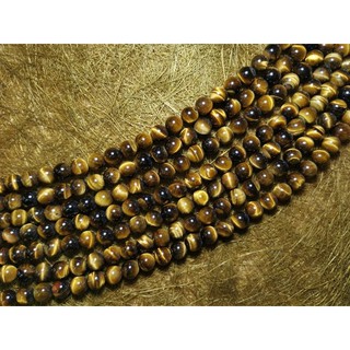 หินตาเสือเหลืองแท้ เส้นยาว (Tiger’s eye A grade)