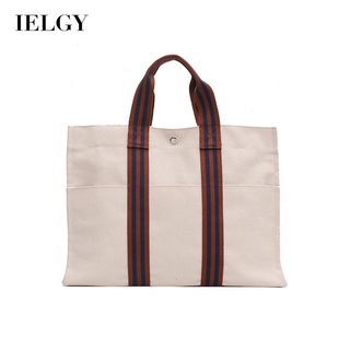 IELGY large capacity canvas ladies storage diagonal bag