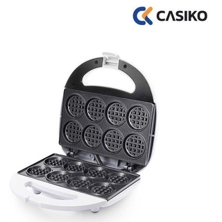 พร้อมสูตร CASIKO คาซิโก้ เครื่องทำวาฟเฟิลมินิ 8 ชิ้น รุ่น CK 5005