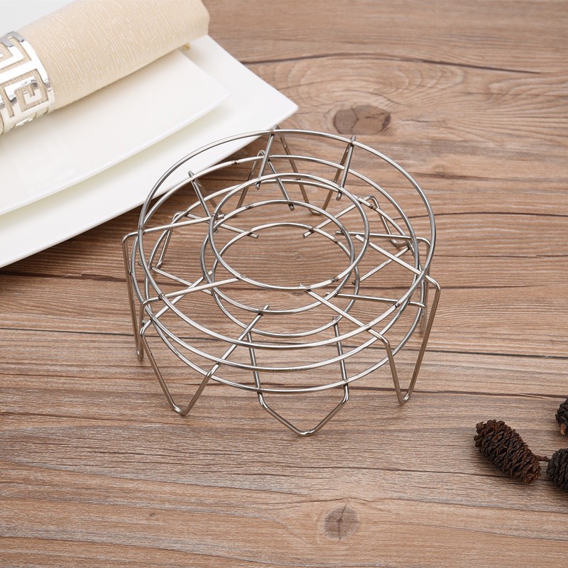 หม้อนึ่งกันน้ํา,ฐานนึ่งสแตนเลส3ขา,หม้อนึ่งสแตนเลส304อเนกประสงค์สําหรับนึ่งข้าวเหนียวและเกี๊ยว88053