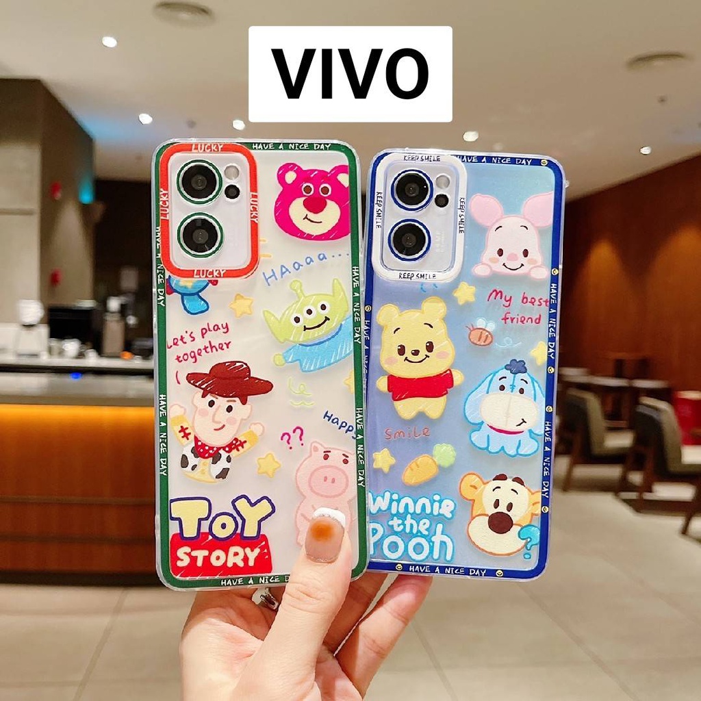 GOODเคสมือถือ ซิลิโคน เคสVIVO เคสโทรศัพท์มือถือ Vivo Y3 Y11 V17pro Y12 Y17 Y19 Y95 Y93 #545