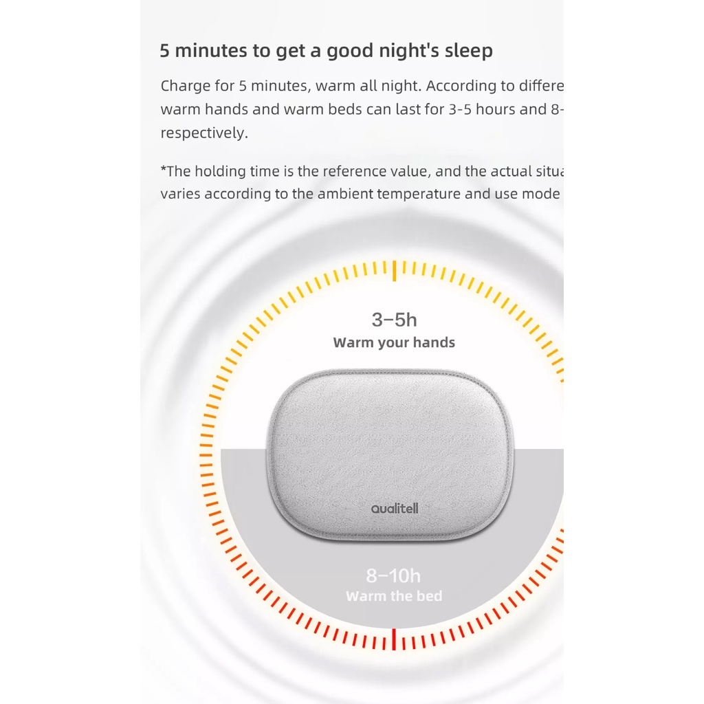 พร้อมส่ง กระเป๋าน้ำร้อนไฟฟ้า N1 Pro Warm Water Bag Smart Temperature Control ถุงน้ำร้อนไฟฟ้า ไม่ต้องเติมน้ำ - รูปที่ 2