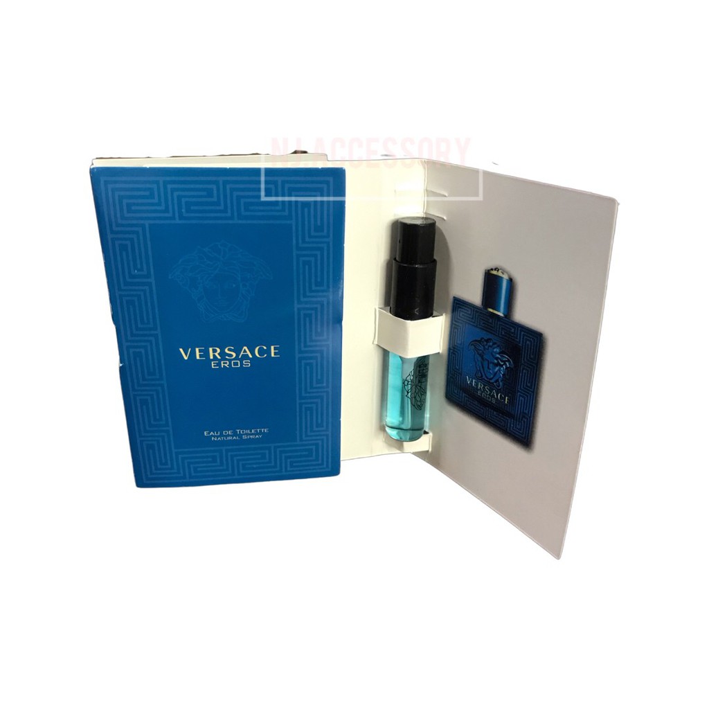 น้ำหอมเทสเตอร์ Versace EROS Eau de Toilette 2ml. น้ำหอมขนาดพกพา