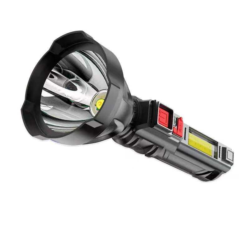 RV169888 ไฟฉายแรงสูง USB Charging Flashlight OSL+COB blub ให้ความสว่างมาก น้ำหนักเบา BL-830 ราคา ถูกที่สุด ดีลบีเคเค แกลเลอรีภาพที่ 4