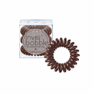 invisibobble ยางรัดผม รุ่น original สี pretzel brown (1 กล่องบรรจุ 3 เส้น)