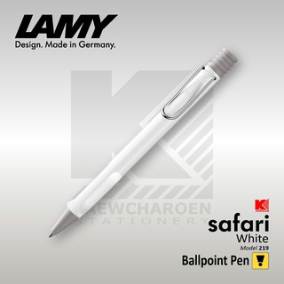 ปากกาลูกลื่น LAMY Safari 219 ด้ามสีขาว