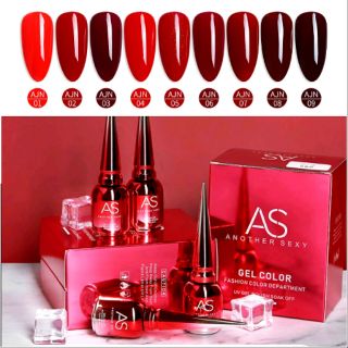 💥AS Nail Gel Polish 15ml/ รุ่น AJN 💥