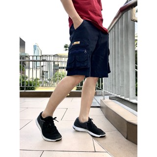 ✨กางเกงขาสั้นกระเป๋าข้าง กางเกงเดินป่า Mens cargo shorts Casual  Comfy Cotton pants LM✨