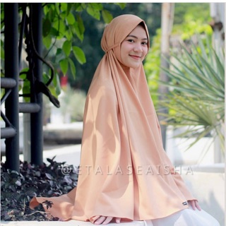 (จ่ายเงินปลายทาง) Azalea SYRIA HIJAB BERGO NON PET HIJAB SYRIA KHIMAR Instant SUPER JUMBO Instant