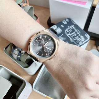 NEW Evanston Multifunction Black Silicone   สายซิลิโคน หน้าปัด 45mm.