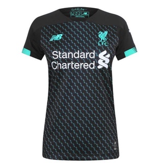 เสื้อกีฬาแขนสั้น ลายทีม Liverpool 3rd 2019/20 สําหรับผู้หญิง