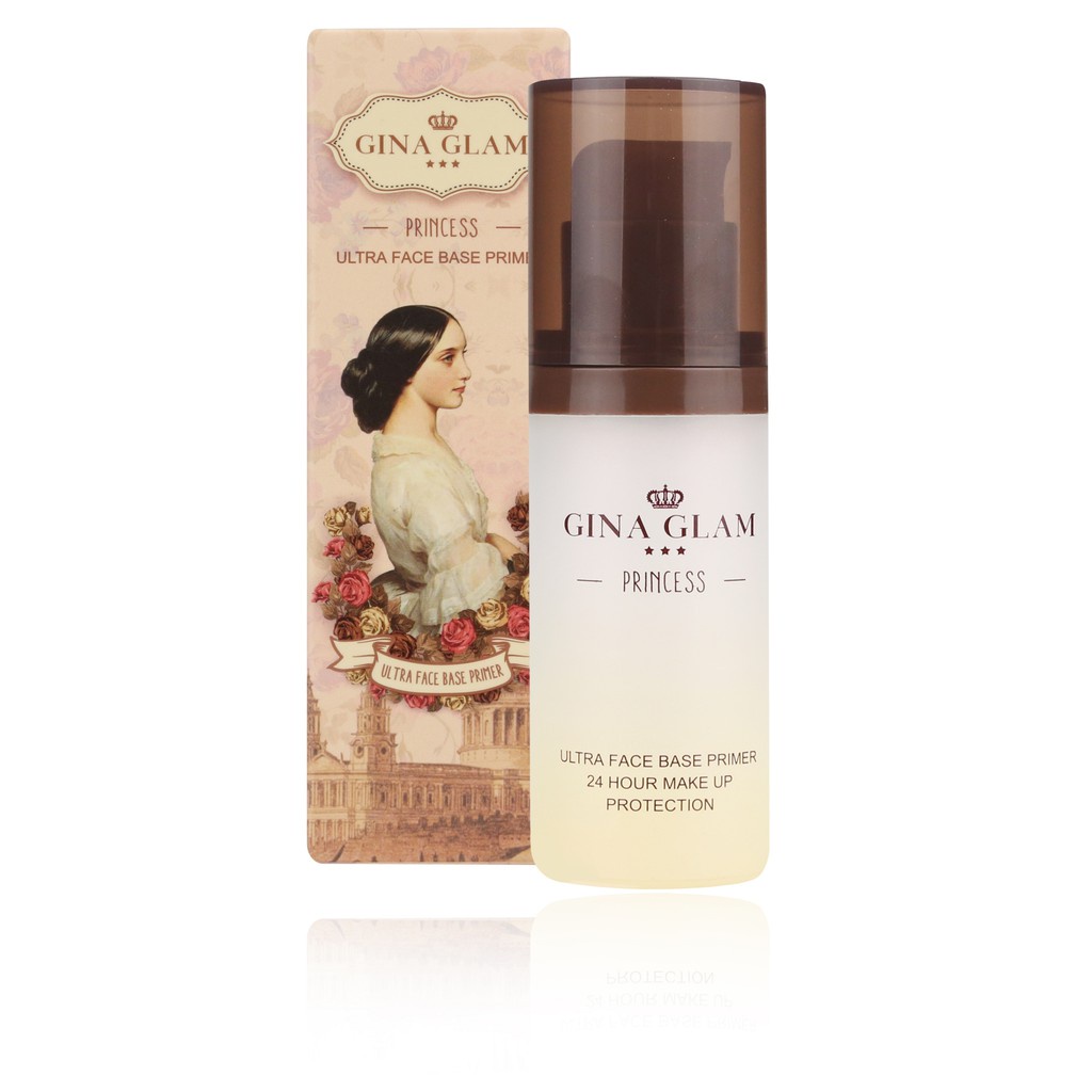 Gina Glam Princess Ultra Face Base Primer ไพรเมอร์ จีน่าแกรม 1 ชิ้น