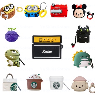 เคสซิลิโคน ลาย Starbucks Marshall Mickey Mouse สําหรับ AirPods Pro AirPod 3