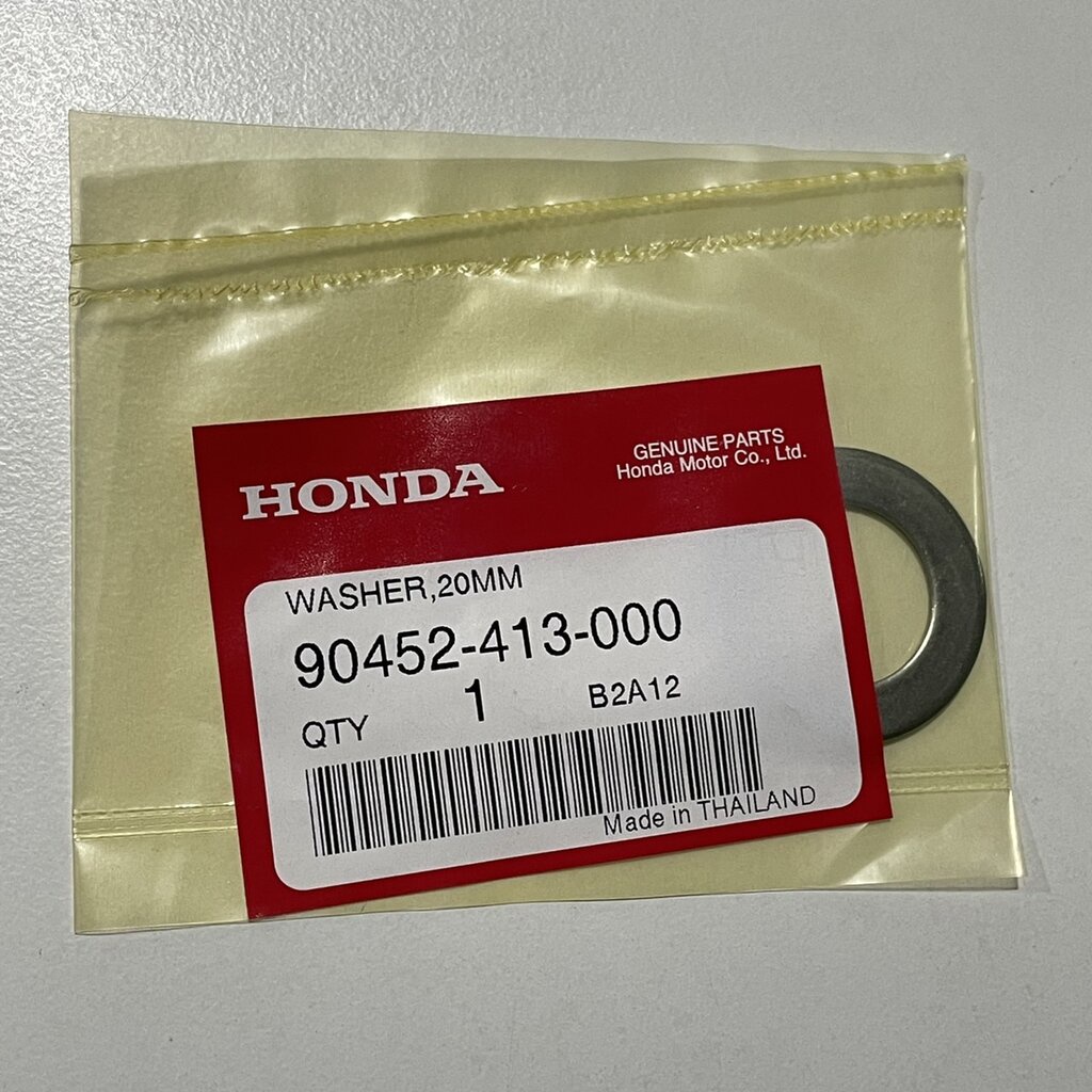 90452-413-000 แหวนกันรุน 20 มม. WAVE125I , WAVE125R,S,X , CZ-I , WAVE110I , DREAM110I , SUPERCUB อะไ