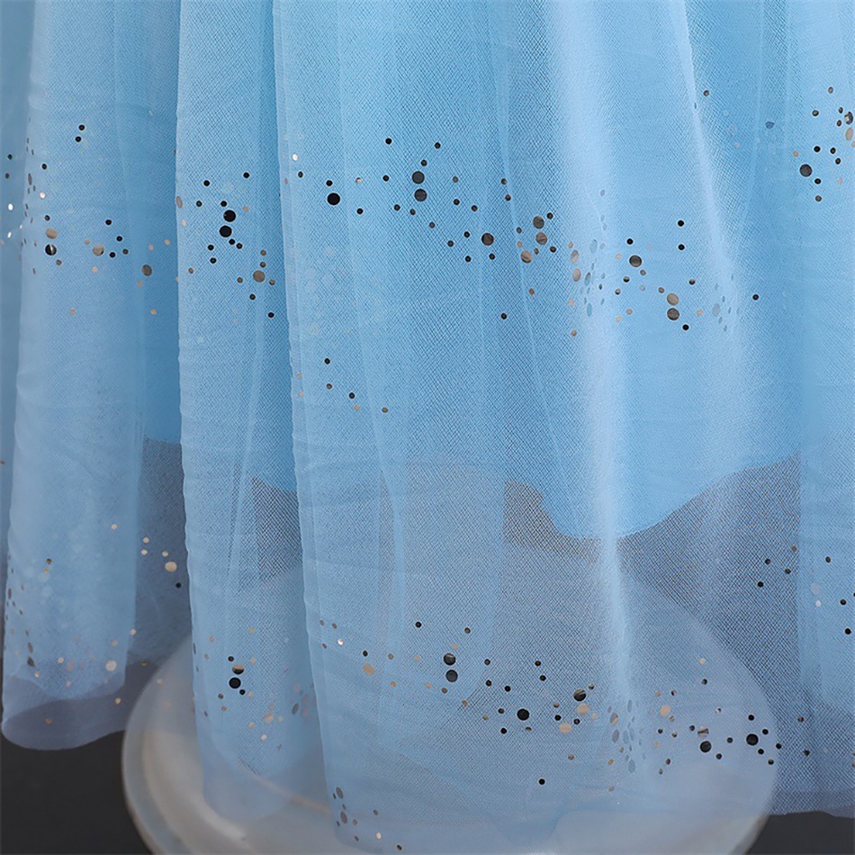 ฤดูหนาวแช่แข็ง2เครื่องแต่งกายสําหรับสาวชุดเจ้าหญิงเด็กราชินีหิมะคอสเพลย์เทศกาลเสื้อผ้าแอนนาเอลซาแต่งตัวแฟนซีเสื้อผ้า2-10ปี เค35 - รูปที่ 5