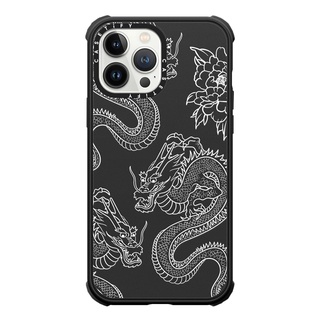 Casetify DRAGONS 13 Pro Max Compatible Ultra Impact Case  Color: Matte- Black [13PMสินค้าพร้อมส่ง]