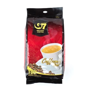 จีเซเว่น กาแฟสำเร็จรูป 16กรัม ยกแพ็ค 100ซอง ชนิดผง คอฟฟี่มิกซ์  G7 COFFEE MIX 3in1