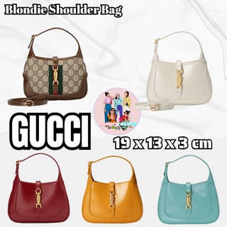 GUCci Jackie 1961 series กระเป๋าถือขนาดเล็ก/กระเป๋าสะพายข้าง/สไตล์คลาสสิก