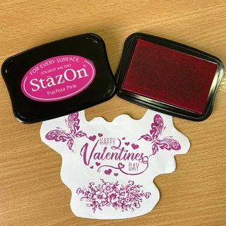 StazOn หมึกกันน้ำ ขนาด15 มล. หมึกโปร่งแสง ญี่ปุ่น หมึกเติม แท่นปั๊ม แท่นประทับตรา มี16 สี ให้เลือก