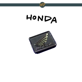 สติ๊กเกอร์ แต่ง สติ๊กเกอร์แท้ โลโก้ ติดครอบแฮนด์ HONDA แท้ สติ๊กเกอร์ตกแต่ง ปีกนก