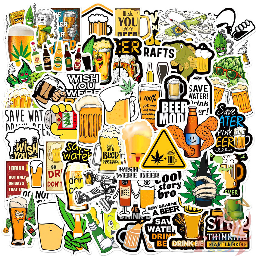 ❉ Kuso Smoking Series 03 Funny Character สติ๊กเกอร์ ❉ 50Pcs/Set Cartoon Waterproof DIY Fashion Decals Doodle สติ๊กเกอร์
