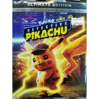 4K + Blu-ray 2D + 3D : Pokemon: Detective Pikachu (2019) " Ryan Reynolds, Justice Smith, Kathryn Newton "