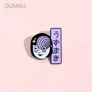 Qqmall เข็มกลัดลายการ์ตูน Junji Ito Anime สไตล์ญี่ปุ่นสําหรับตกแต่งเสื้อผ้า