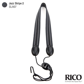 Rico™ สายสะพายแซกโซโฟน สายสะพายแซก สำหรับเทเนอร์, บาริโทน สวมใส่สบาย ใช้งานง่าย (สายสะพาย Sax , Saxophone Strap )