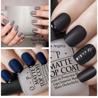 พร้อมส่ง OPI Matte Top Coat ท๊อปโค้ททาเคลือบให้เป็นผิว matte