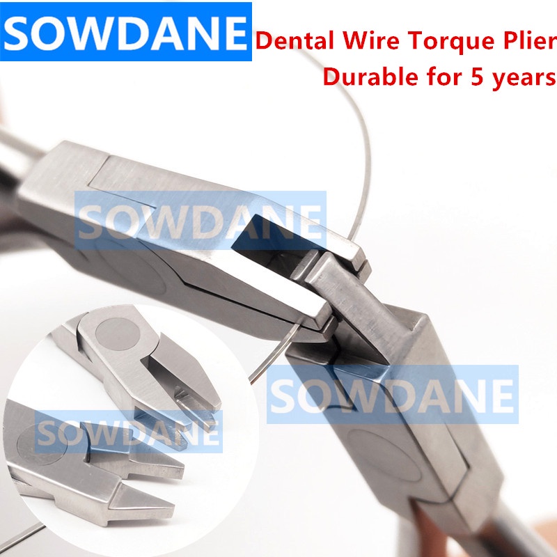 2 pcs/set Dental Orthodontic Forcep Torque Plier Wire Torquing Forming Form Plier Dentist Lab Labora