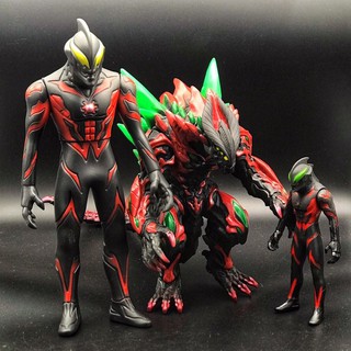 🔥 ยางนุ่มขนาดใหญ่ Cyro Dark Ultraman Ultimate Arc Ultra Galactic Emperor Beast Emperor Movable Beria