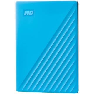 WD 2TB My Passport Portable External Hard Drive HDD, USB 3.0 Blue - WDBYVG0020BBL-WESN