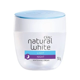 โอเลย์ เนเชอรัลไวท์ ไนท์ ครีม 50 กรัม OLAY NATURAL WHITE NIGHT CREAM 50 G