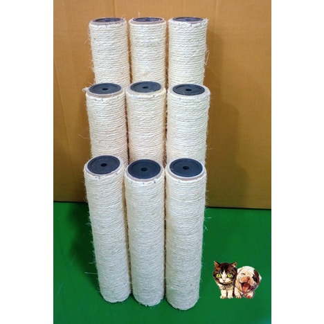 ⚡สินค้าพร้อมส่ง⚡อะไหล่คอนโดแมว ที่ฝนเล็บแมว เสาลับเล็บแมว อุปกรณ์เสาลับเล็บแมว  มีขนาด 30 ,40 และ 50 ซม.