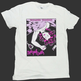 ใหม่ เสื้อยืดลําลอง แขนสั้น พิมพ์ลาย YORK DOLLS PUNK ROCK เข้ากับทุกการแต่งกาย สําหรับผู้ชายS-5XL