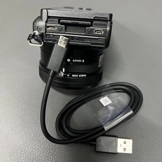 สายชาร์จ Usb สำหรับ กล้อง Sony A5100 A5000 A6000 A3000 ใช้ต่อกับ คอมพิวเตอร์ / Notebook /หัวชาจ Usb / Power bank ได้ครับ