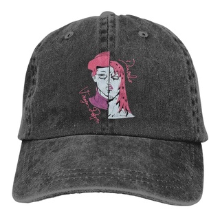 โลโก้ปรับแต่ง Jojos Bizarre Adventure Golden Wind Diavolo Doppio Peaked adjustable cap XY