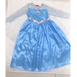 ส่งต่อเสื้อผ้าเด็ก ชุดเจ้าหญิง Disney princess elsa size 5 y 135 cm ใส่ครั้งเดียว