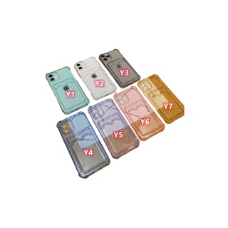 OPPO A54 A15 A16 A12 A74 A7 A5s A3s A12E A35 A15s Y12 Y21 Y21s Y12A Y12i Y20s Y12s Y20A Luxury Wallet Credit Card Slot Phone Case Shockproof Soft TPU Back Cover