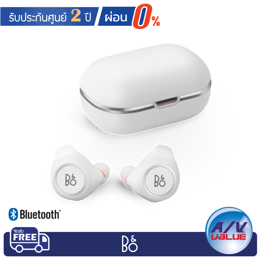 Bang &amp; Olufsen Beoplay E8 Motion True Wireless In-Ear Headphones (White) ** ผ่อนชำระ 0% **