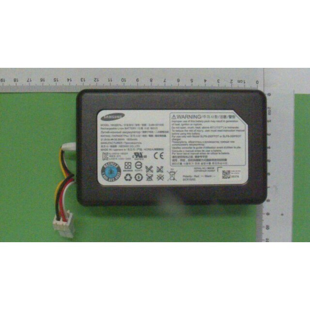 อะไหล่แท้ /แบตเตอร์รี่เครื่องดูดฝุ่นหุ่นยนต์ POWERbot/SAMSUNG /DJ96-00193E  ASSY BATTERY LI IB;LI-IO