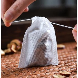 ถุงกรองชา ถุงชา 100 ใบ กรองกาแฟ ใช้แล้วทิ้ง