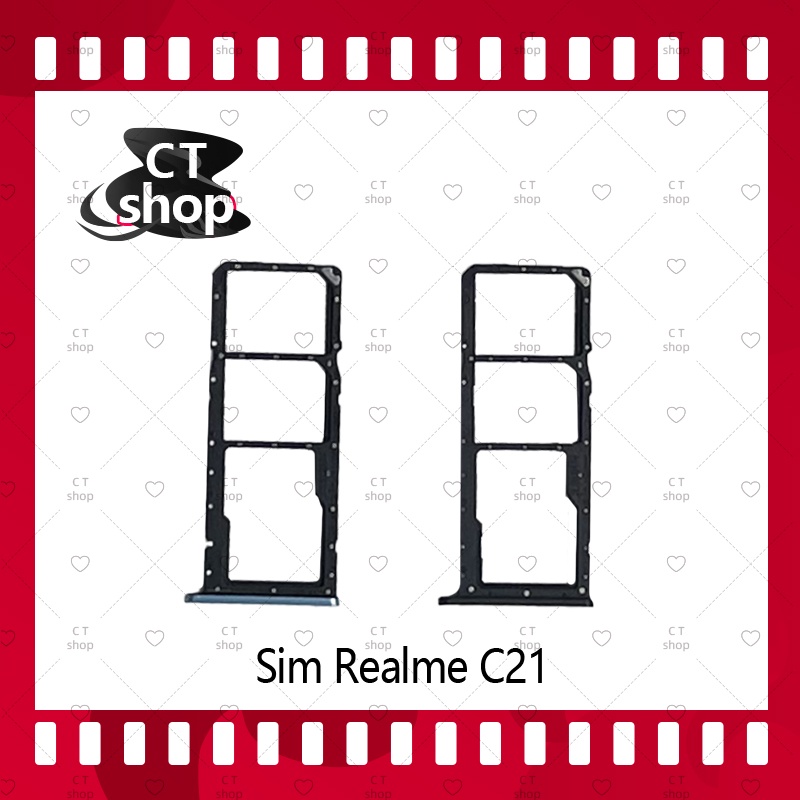สำหรับ Realme C21  อะไหล่ถาดซิม ถาดใส่ซิม Sim Tray (ได้1ชิ้นค่ะ) อะไหล่มือถือ คุณภาพดี CT Shop