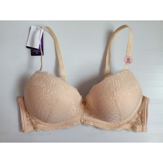 sabina เสื้อชั้นใน Habpy lady (HBLP1504)ไร้โครง สีเนิ้ออ่อน Size 34B/75 และ 36B/80