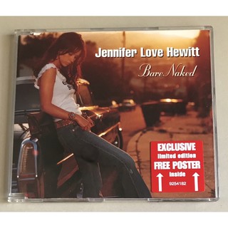 ซีดีซิงเกิ้ล ลิขสิทธิ์ มือ 2 สภาพดี...179 บาท “Jennifer Love Hewitt” ซิงเกิ้ล "BareNaked” *แผ่นหายาก Made in Australia*