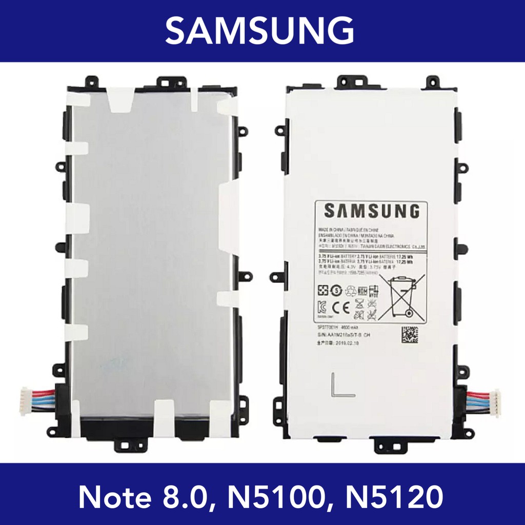 แบตเตอรี่ | Samsung Galaxy Note 8.0 | N5100, N5120 | SP3770E1H |  Phone Battery | LCD MOBILE